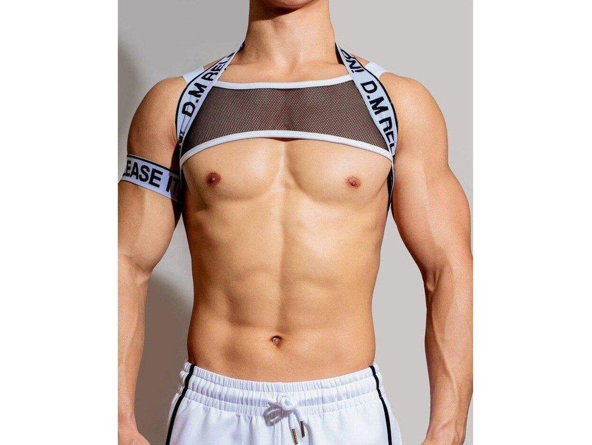 Gay Harness | D.M. Designer Mesh Harness Shoulder Straps