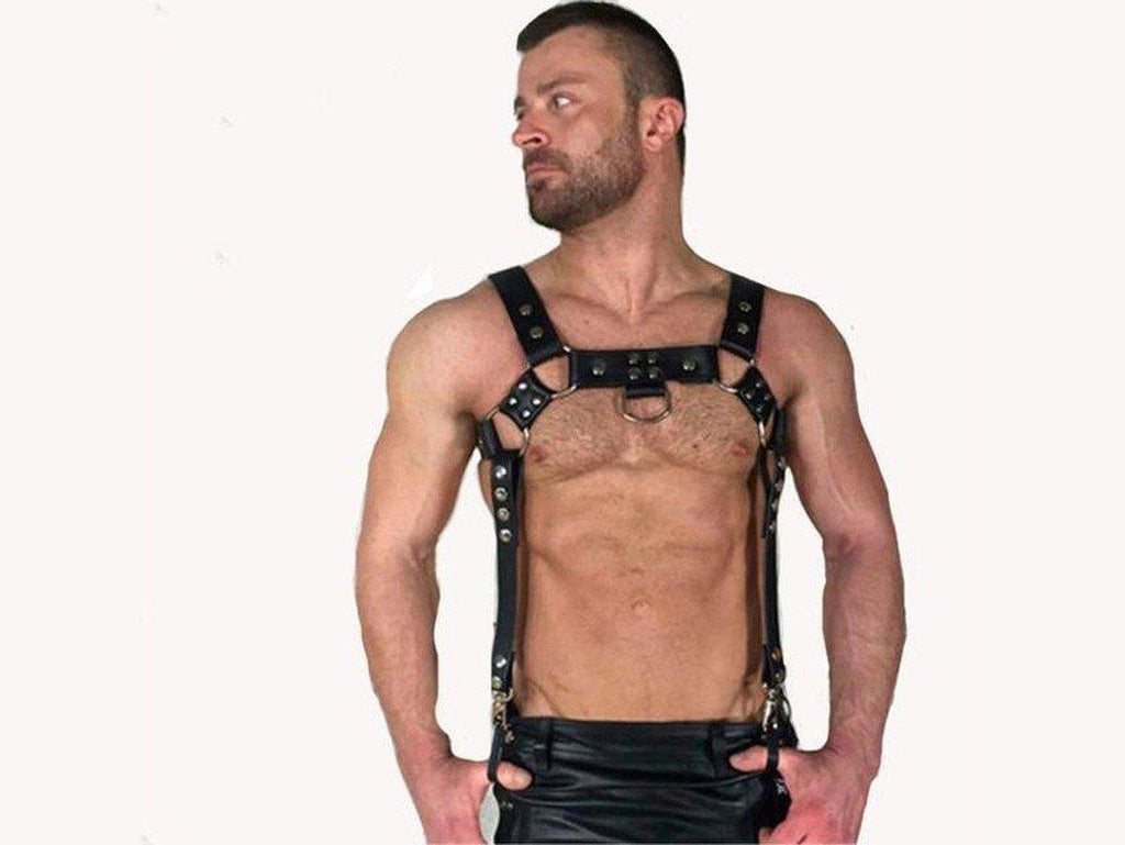 Leather Chest Harness