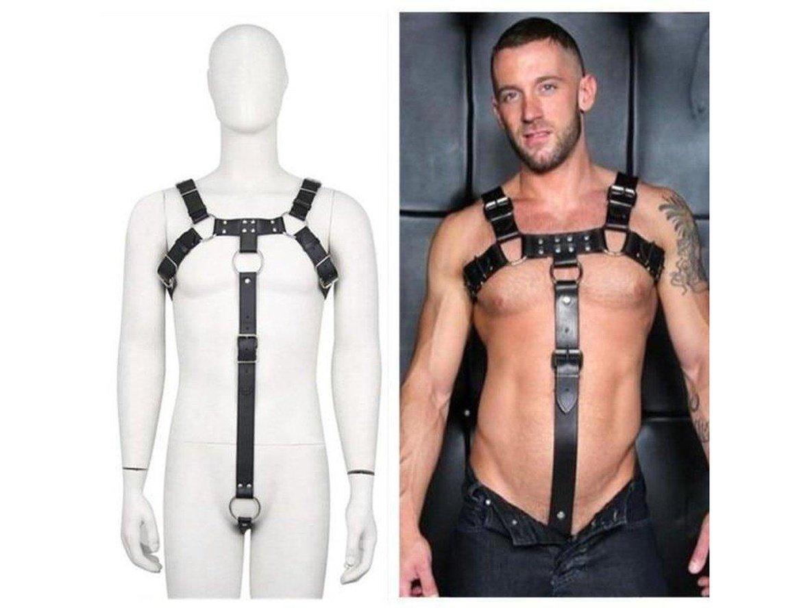 Gay Harness | Faux Leather Chest Harness