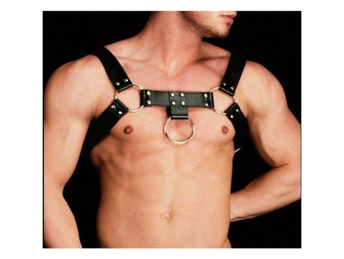 Gay Harness | Faux Leather Chest Harness