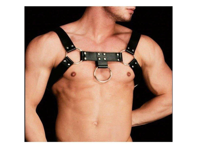 Gay Harness | Faux Leather Chest Harness