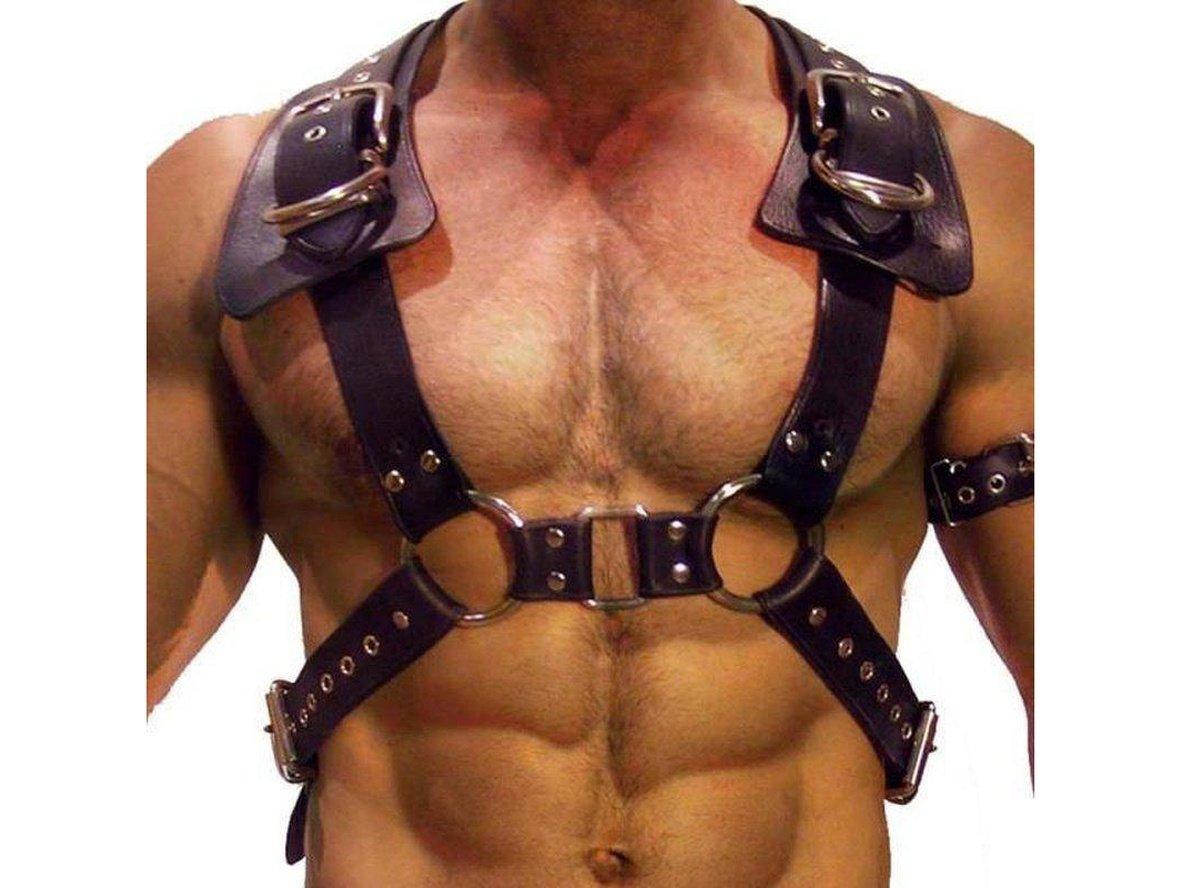 Gay Harness | Faux Leather Chest Harness