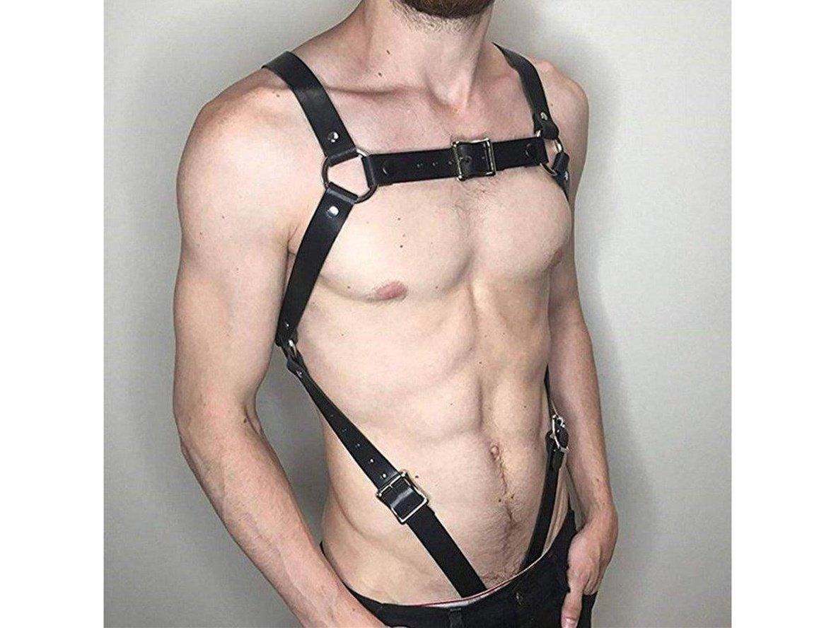 Gay Harness | Faux Leather Chest Strap Harness