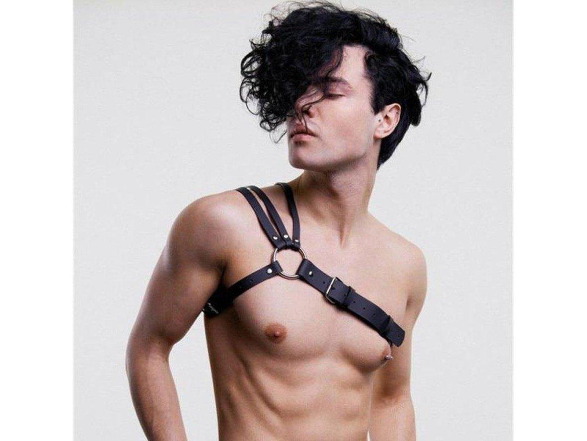Gay Harness | Faux Leather Shoulder Strap Harness