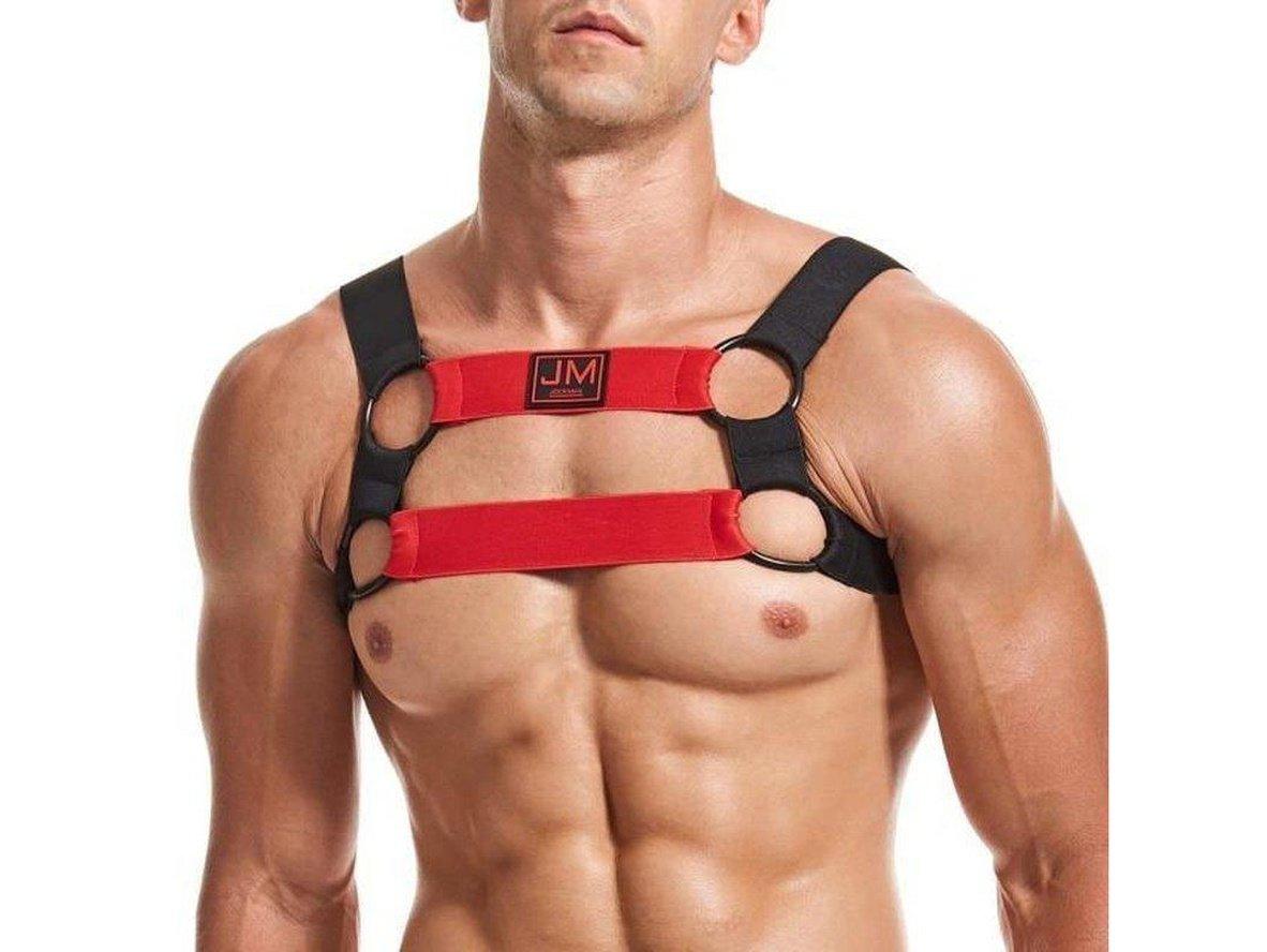 Gay Harnesses | JOCKMAIL Elastic Body Chest Harness