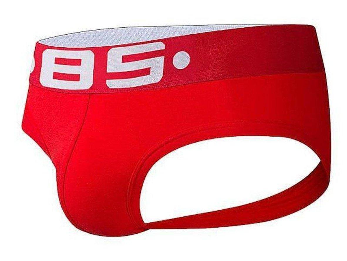 Gay Jock Briefs | 0850 Cotton Open Butt Jock Briefs