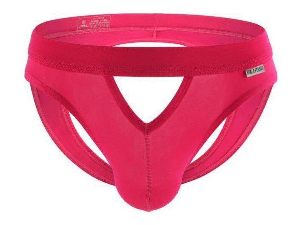 Gay Jock Briefs | BRAVE PERSON Underwear Open Butt Jock Briefs