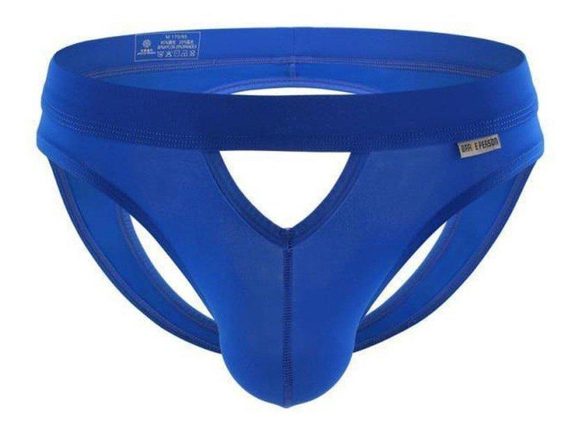 Gay Jock Briefs | BRAVE PERSON Underwear Open Butt Jock Briefs