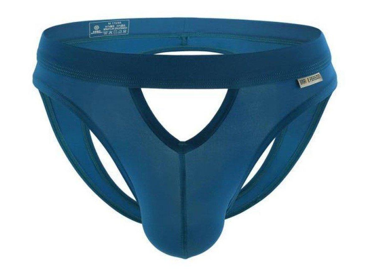 Gay Jock Briefs | BRAVE PERSON Underwear Open Butt Jock Briefs