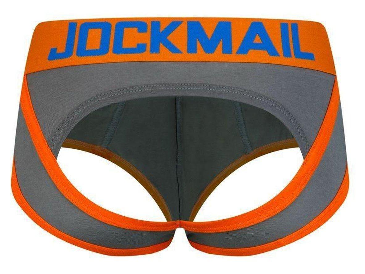 Gay Jock Briefs | JOCKMAIL Underwear Open Butt Jock Briefs