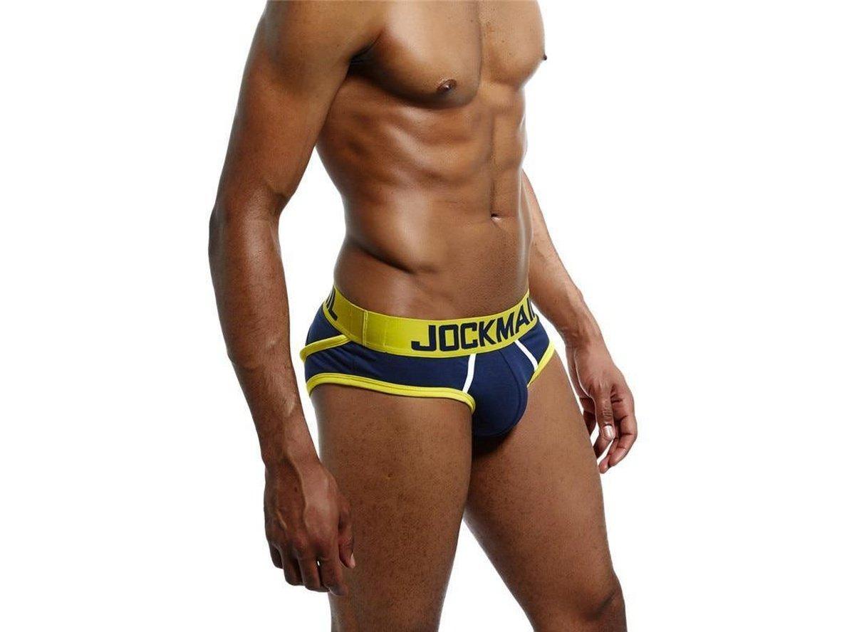 Gay Jock Briefs | JOCKMAIL Underwear Open Butt Jock Briefs