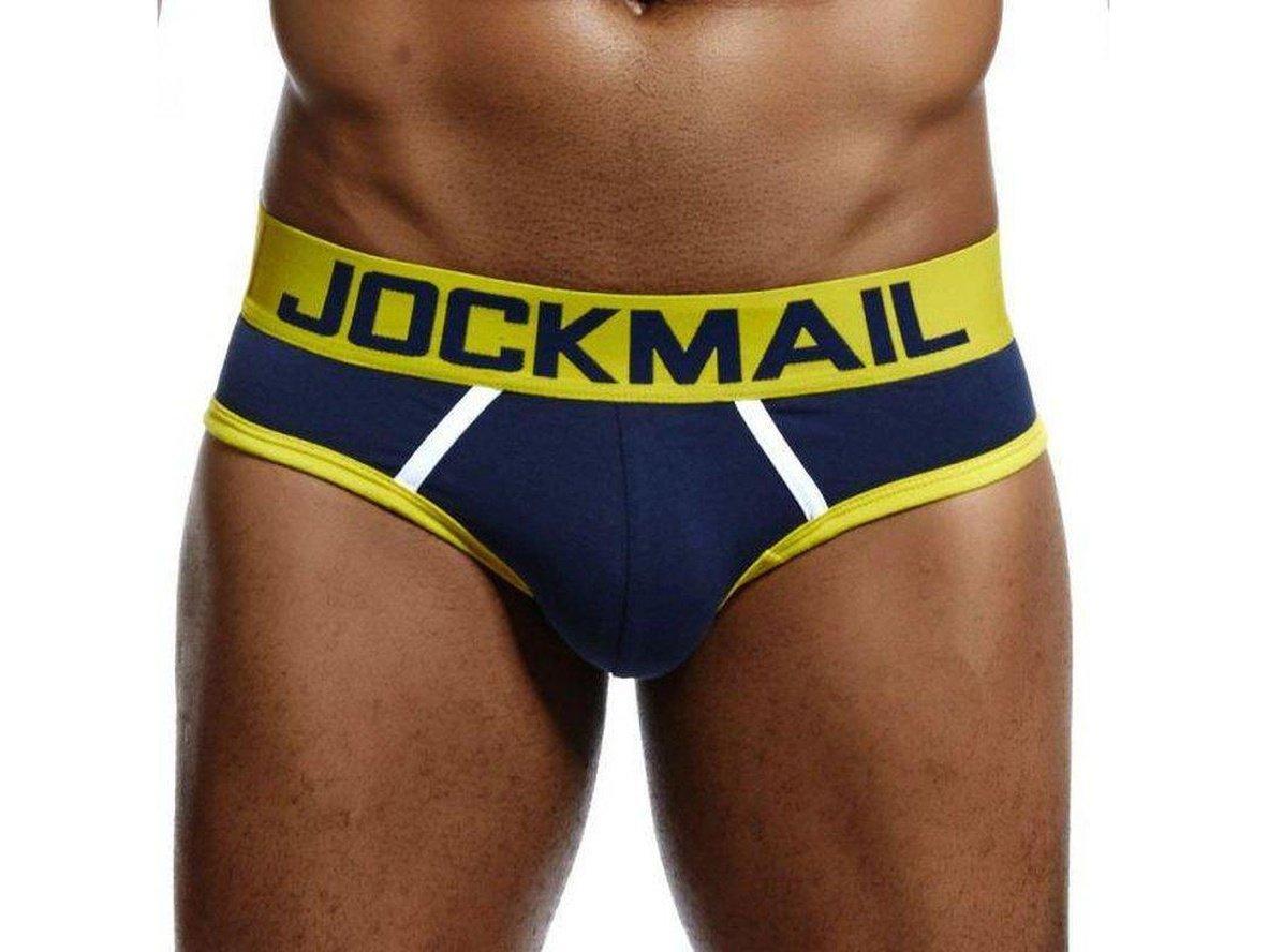 Gay Jock Briefs | JOCKMAIL Underwear Open Butt Jock Briefs