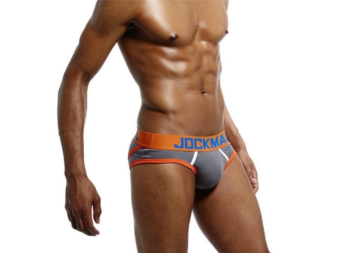 Gay Jock Briefs | JOCKMAIL Underwear Open Butt Jock Briefs