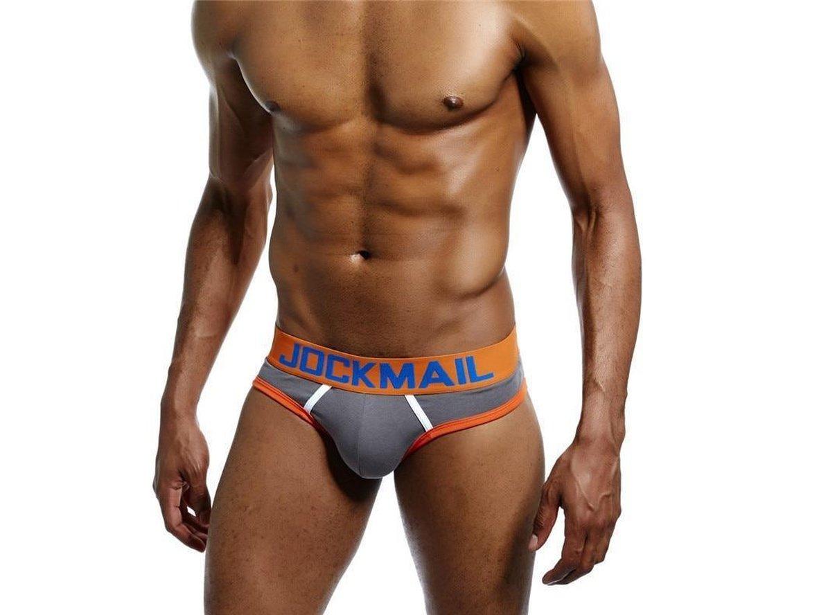 Gay Jock Briefs | JOCKMAIL Underwear Open Butt Jock Briefs