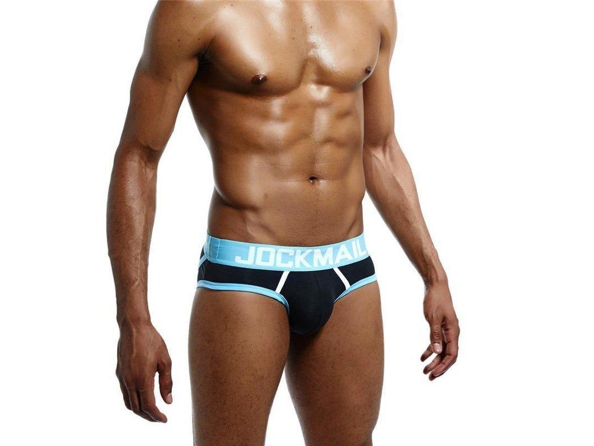Gay Jock Briefs | JOCKMAIL Underwear Open Butt Jock Briefs
