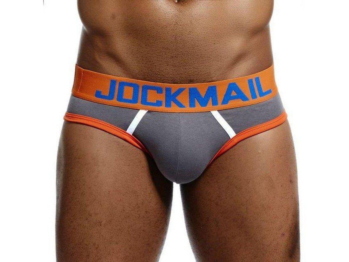 Gay Jock Briefs | JOCKMAIL Underwear Open Butt Jock Briefs
