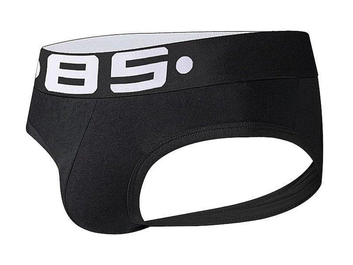 Gay Jock Briefs | ORLVS Cotton Open Butt Jock Briefs