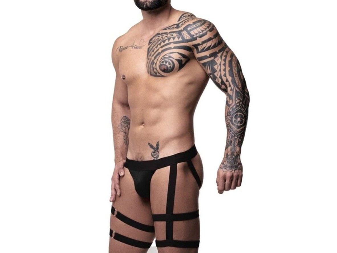 Gay Jockstraps | Leg Harness Straps Jockstrap