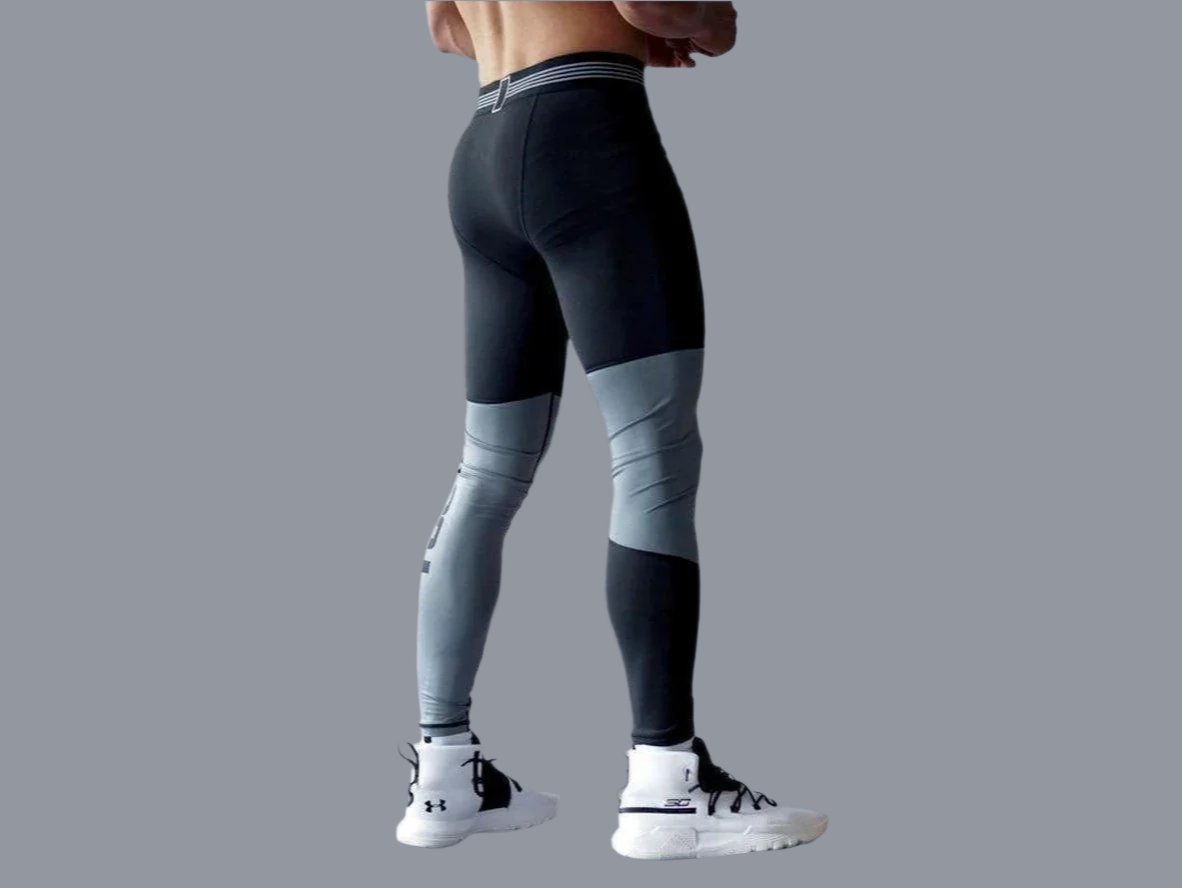 Gay Leggings | Gym Compression Contrast Tights