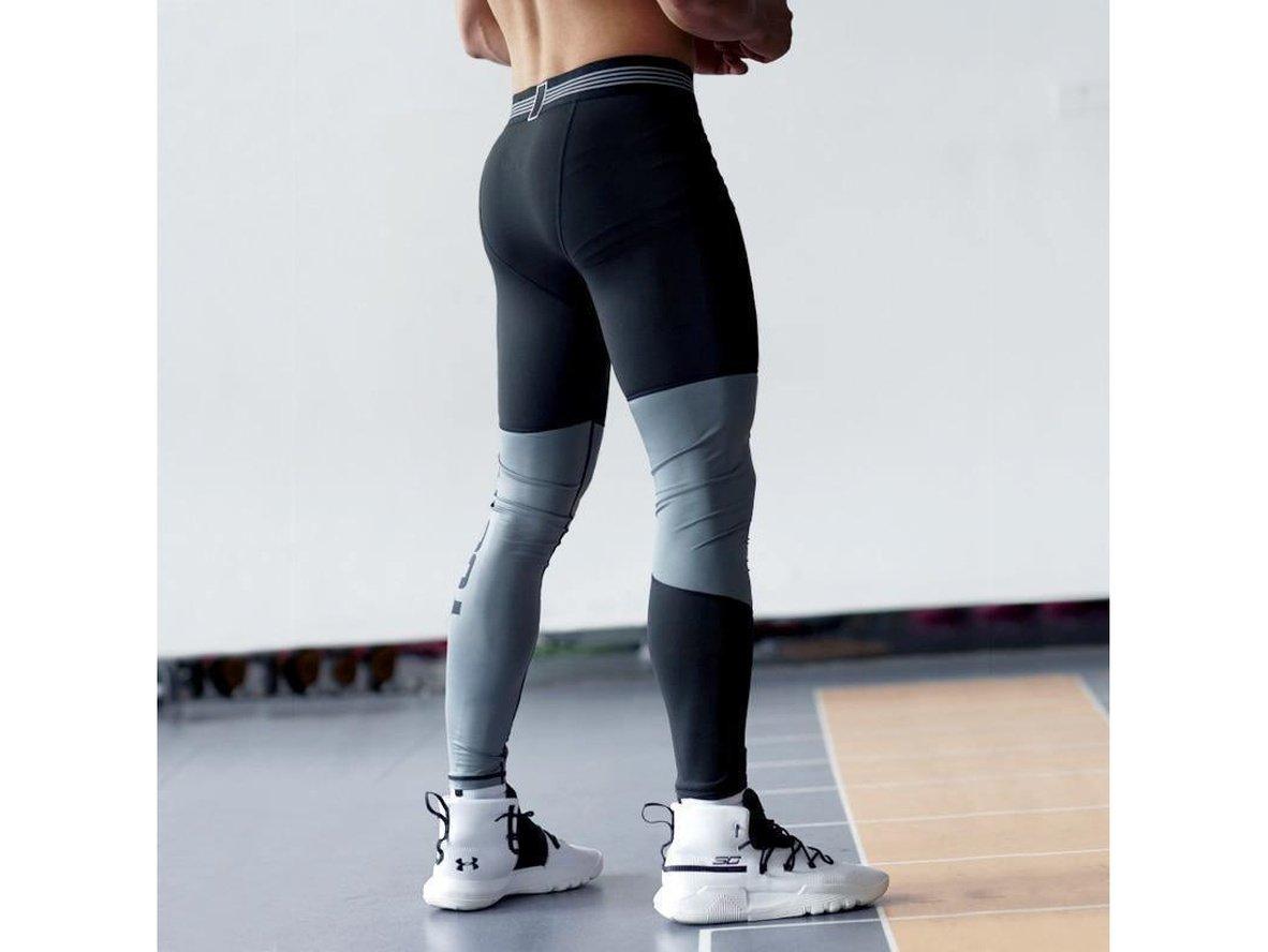 Gay Leggings  Gym Running Tights Compression Contrast Color Leggings