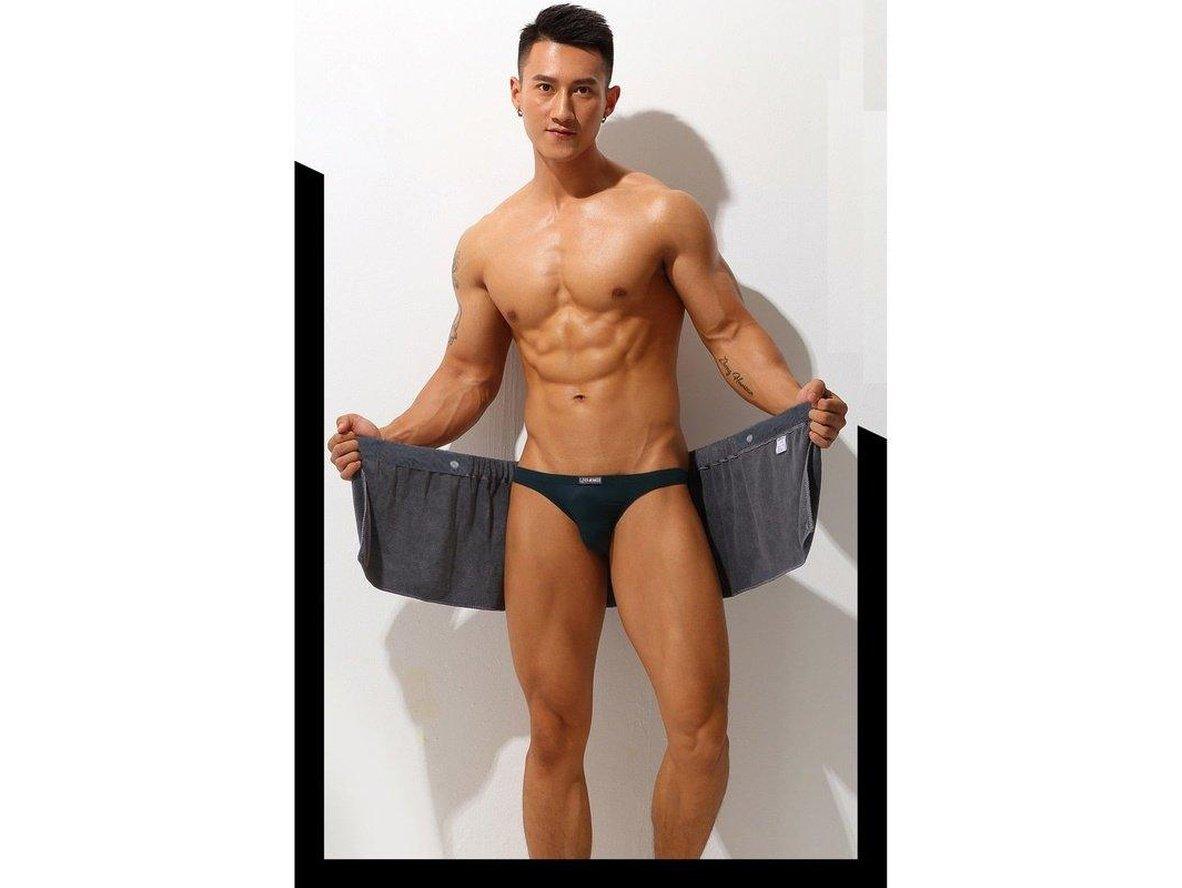 Gay Loungewear | CLEVER-MENMODE Sexy Bath Towel Shorts