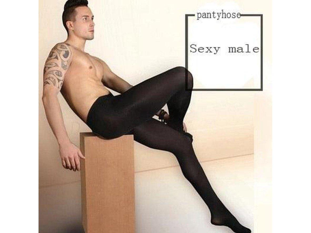 Gay Pantyhose | Gay Sexy Black Pantyhose