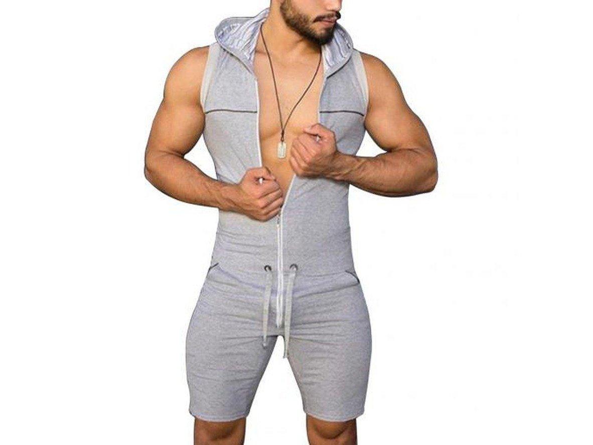 Gay Rompers | Casual Sleeveless Romper with Pockets