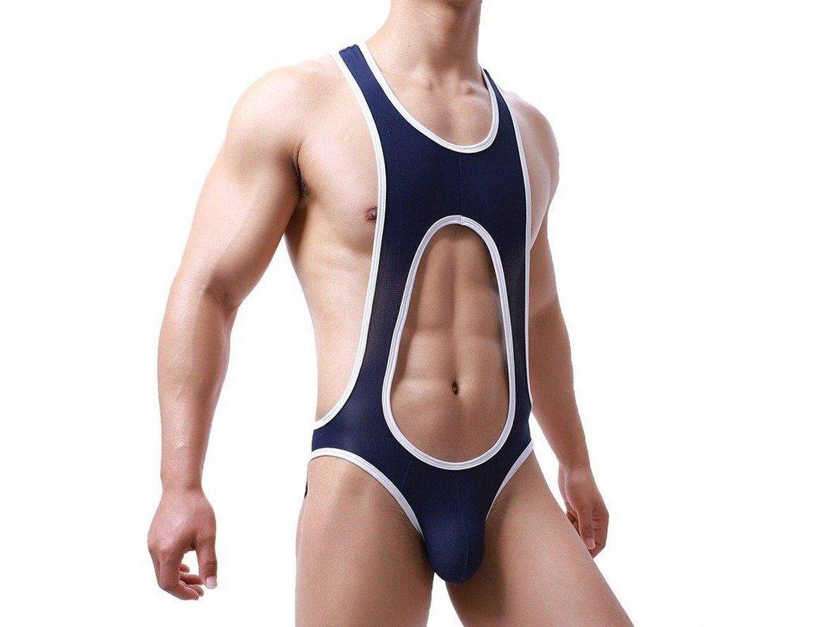 Gay Singlets | Mesh Open Butt Wrestling Singlet