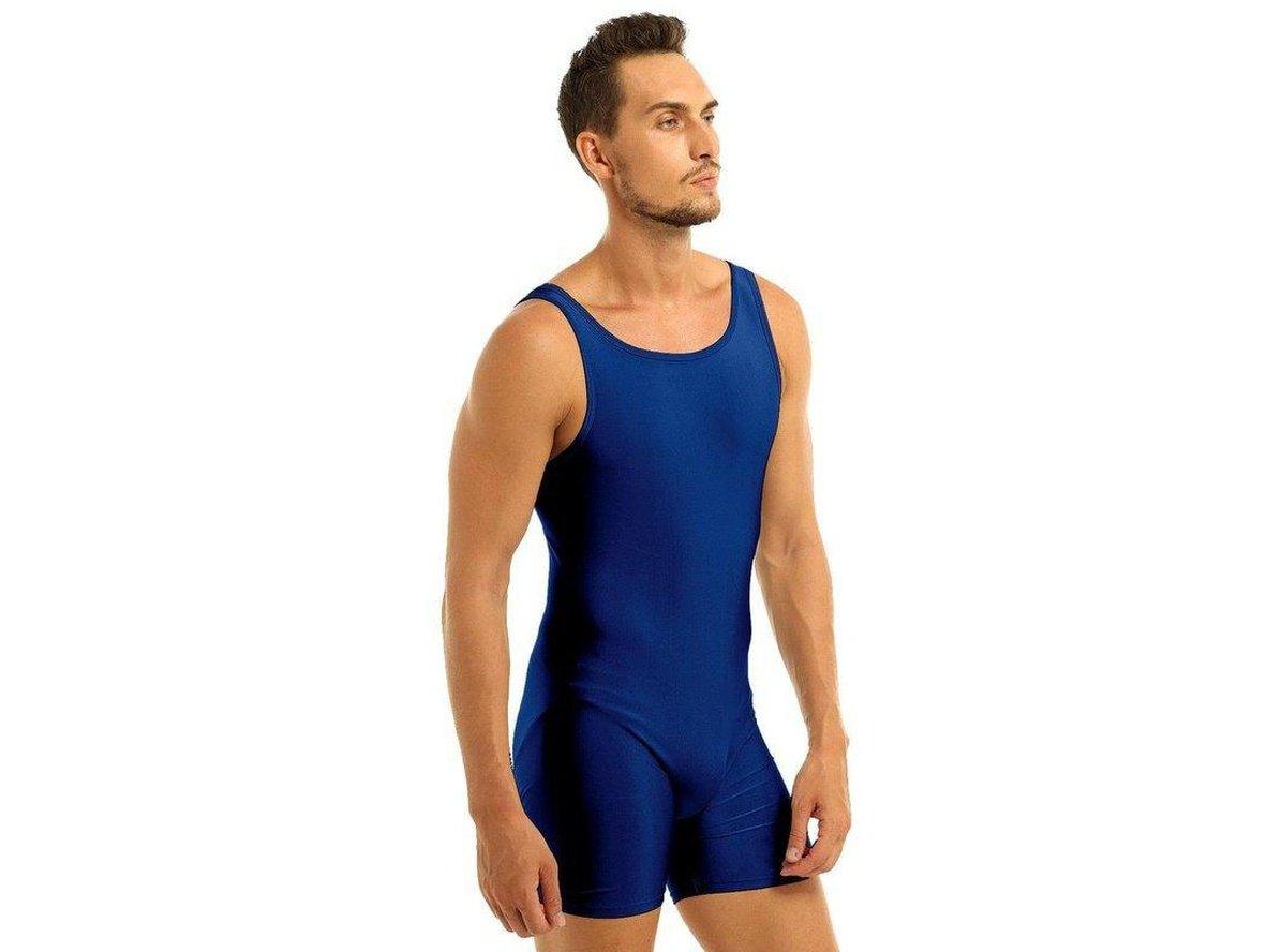 Gay Singlets | Sleeveless Stretchy Wresting Singlet