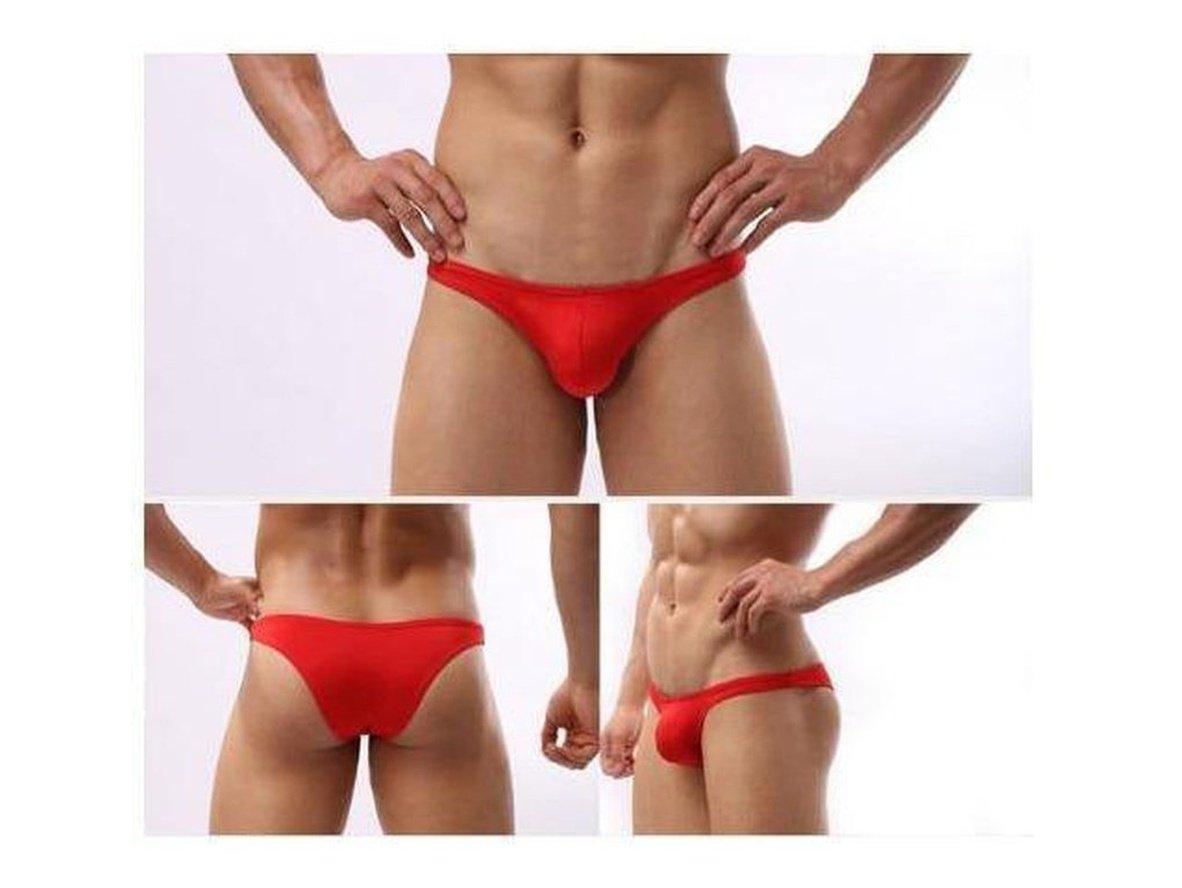 Gay Swim Bikinis | CLEVER-MENMODE Sexy Half Back Cheeky Swim Bikini