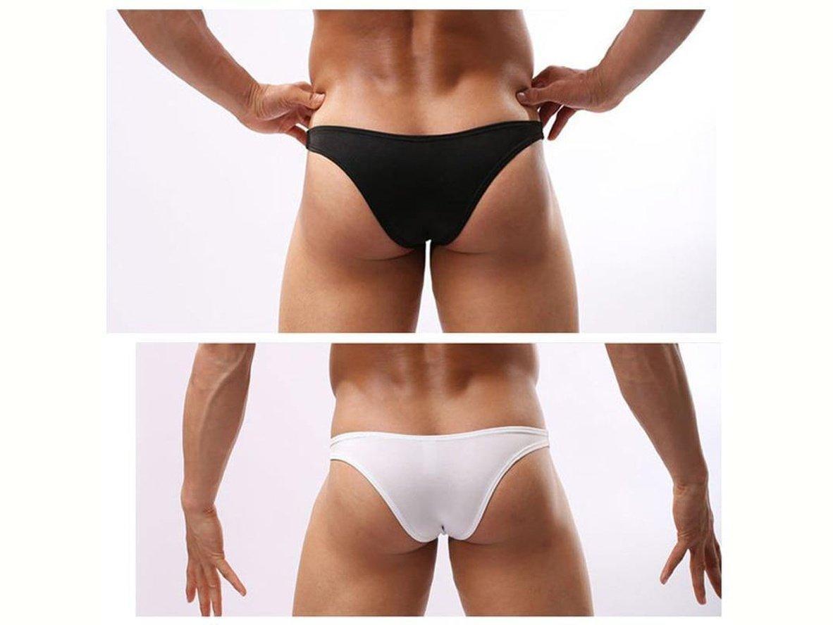 Gay Swim Bikinis | CLEVER-MENMODE Sexy Half Back Cheeky Swim Bikini