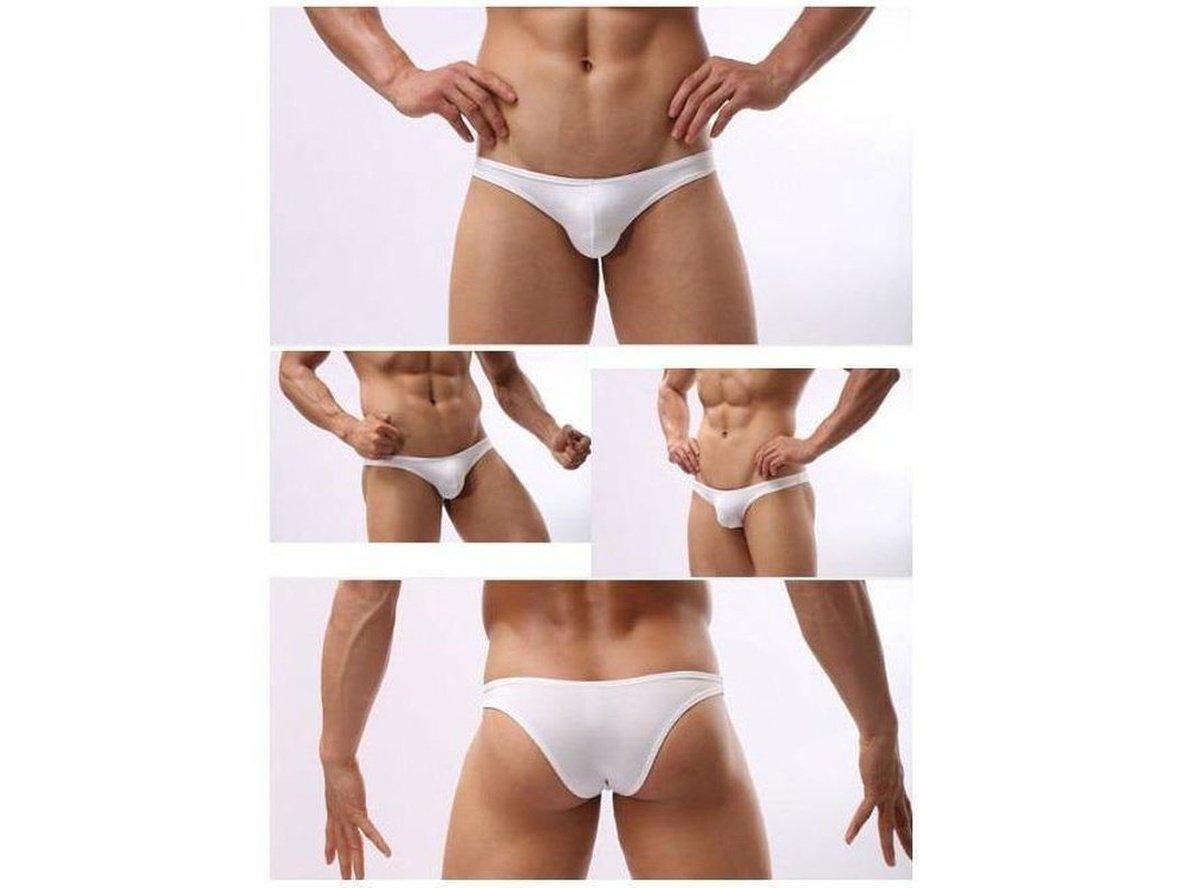 Gay Swim Bikinis | CLEVER-MENMODE Sexy Half Back Cheeky Swim Bikini