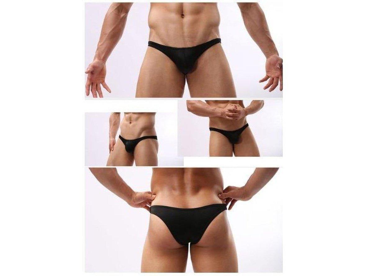 Gay Swim Bikinis | CLEVER-MENMODE Sexy Half Back Cheeky Swim Bikini