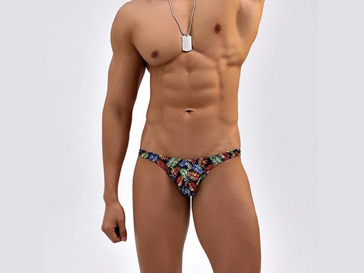 Gay Swim Bikinis | OXOSEXY Swimwear Low-Rise Narrow Side Swim Bikinis