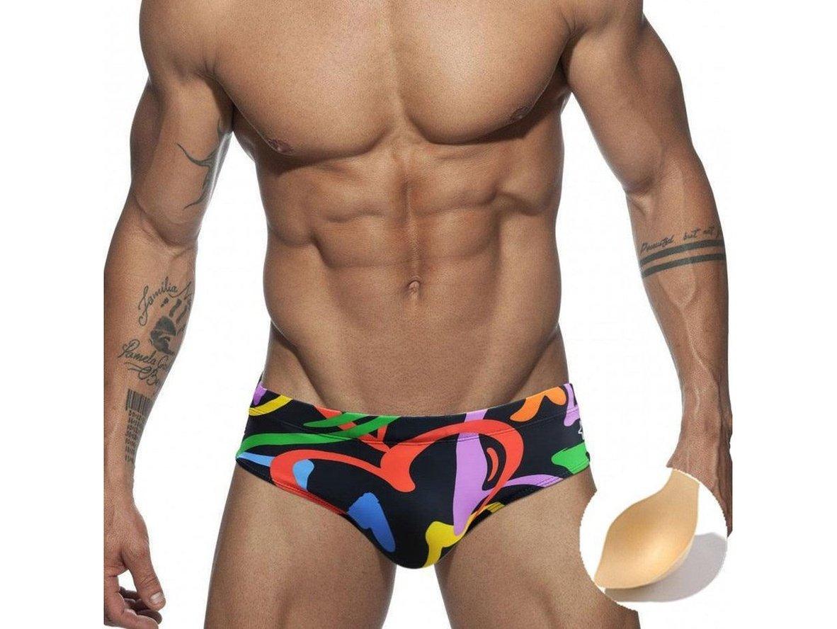 Gay Swim Briefs | DESMIIT Swimwear Push Up Pad Swim Briefs