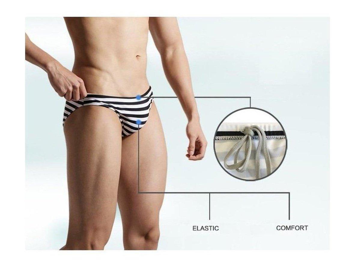 Gay Swim Briefs | DESMIIT Swimwear Stripes Swim Bikinis