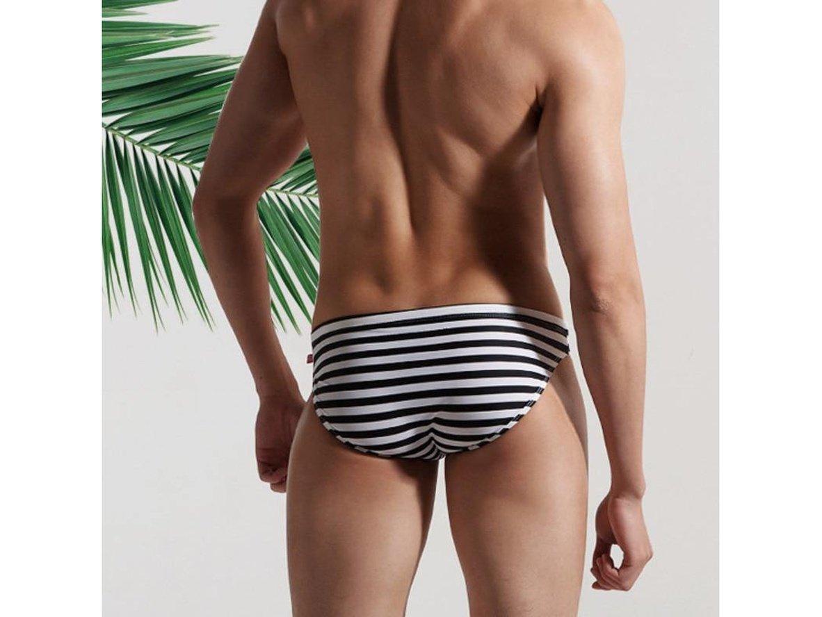 Gay Swim Briefs | DESMIIT Swimwear Stripes Swim Bikinis