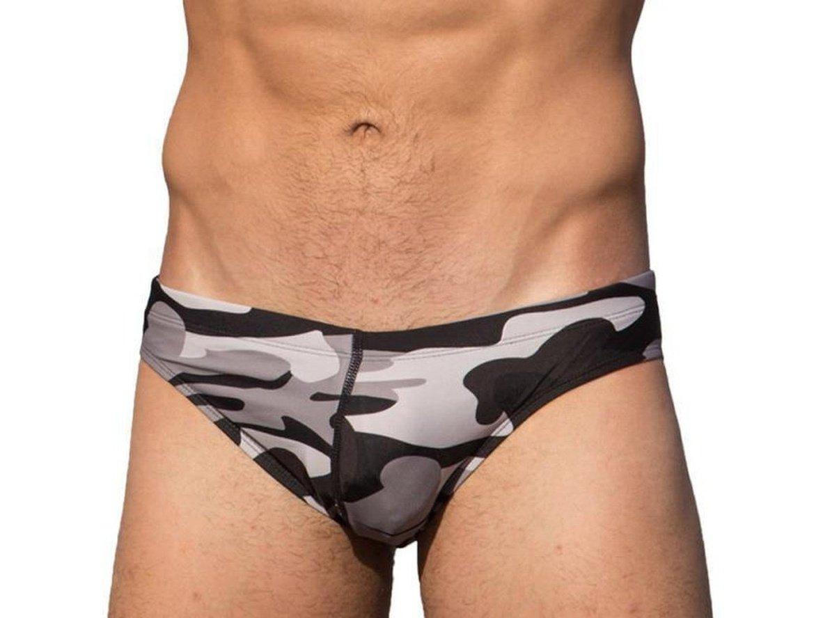 Gay Swim Briefs | TADDLEE Swimwear Sexy Camo Swim Briefs