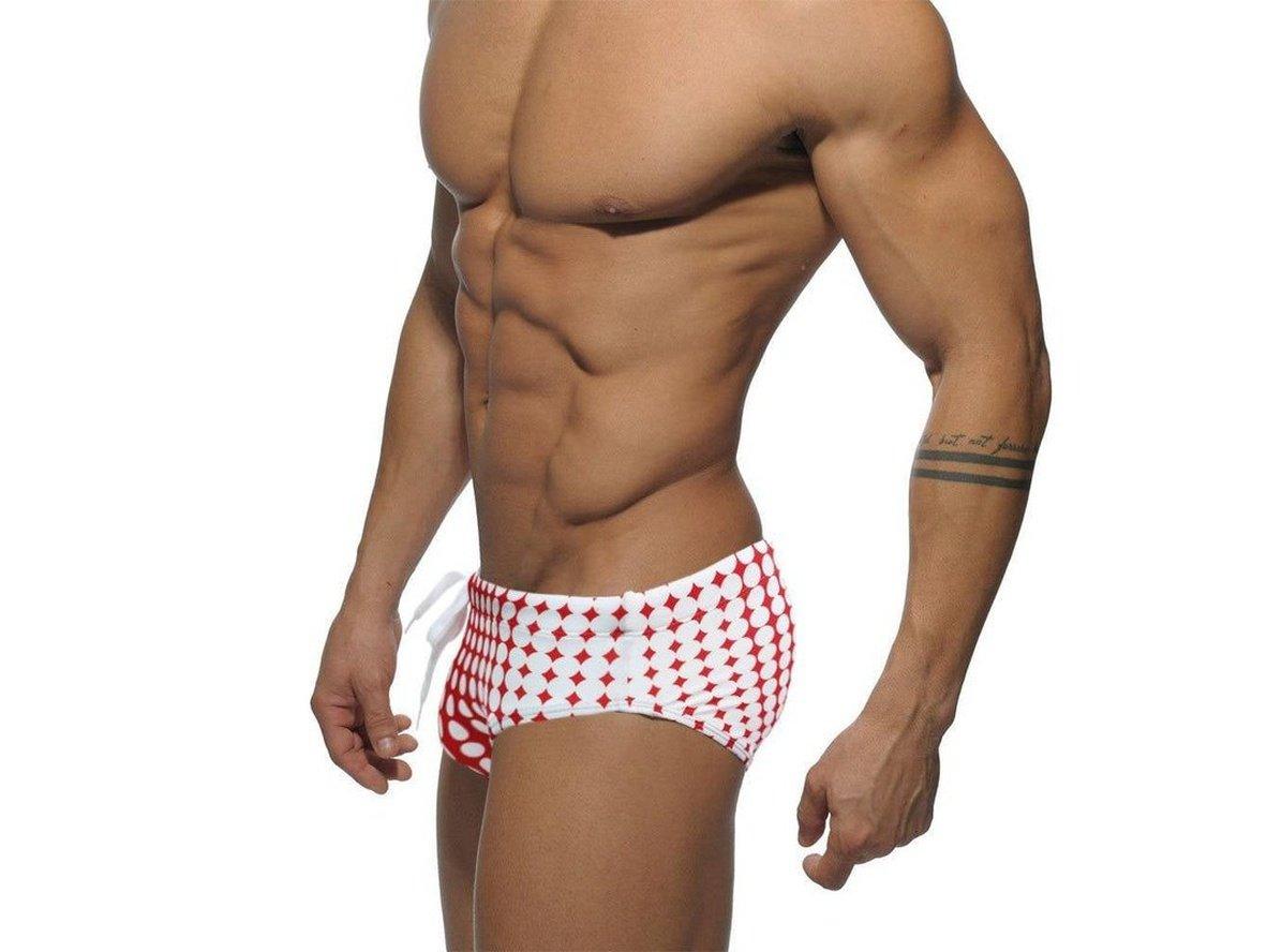 Gay Swim Briefs | UXH Dot Gradient Pushup Pad Swim Briefs