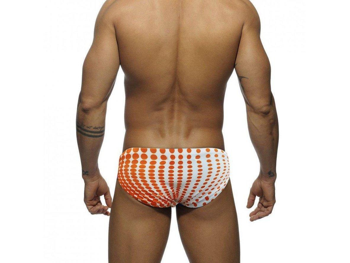 Gay Swim Briefs | UXH Dot Gradient Pushup Pad Swim Briefs