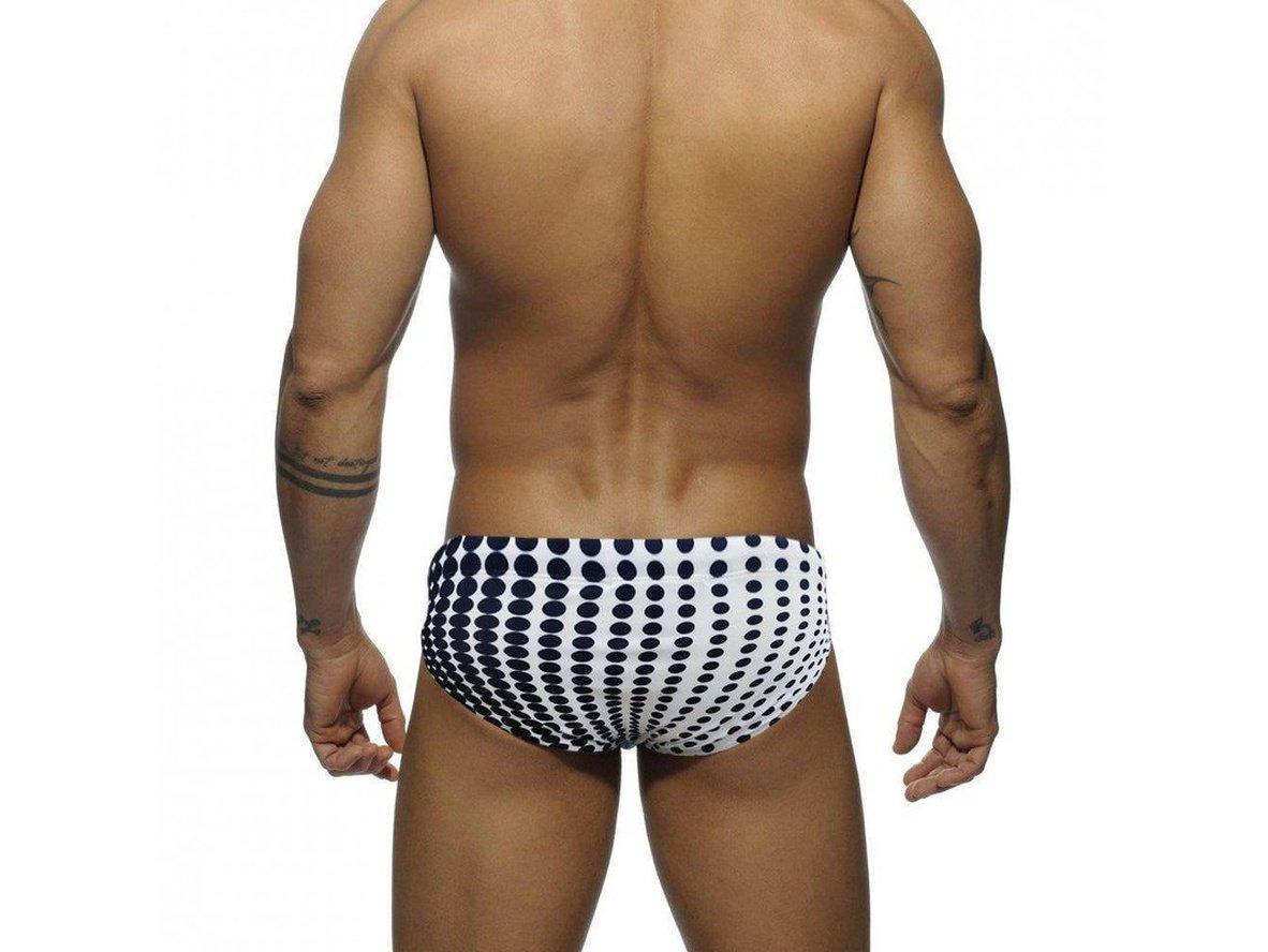 Gay Swim Briefs | UXH Dot Gradient Pushup Pad Swim Briefs