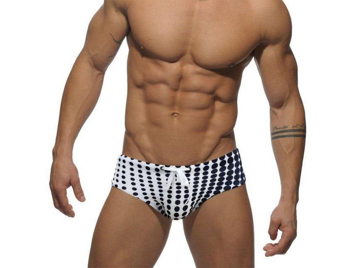 Gay Swim Briefs | UXH Dot Gradient Pushup Pad Swim Briefs