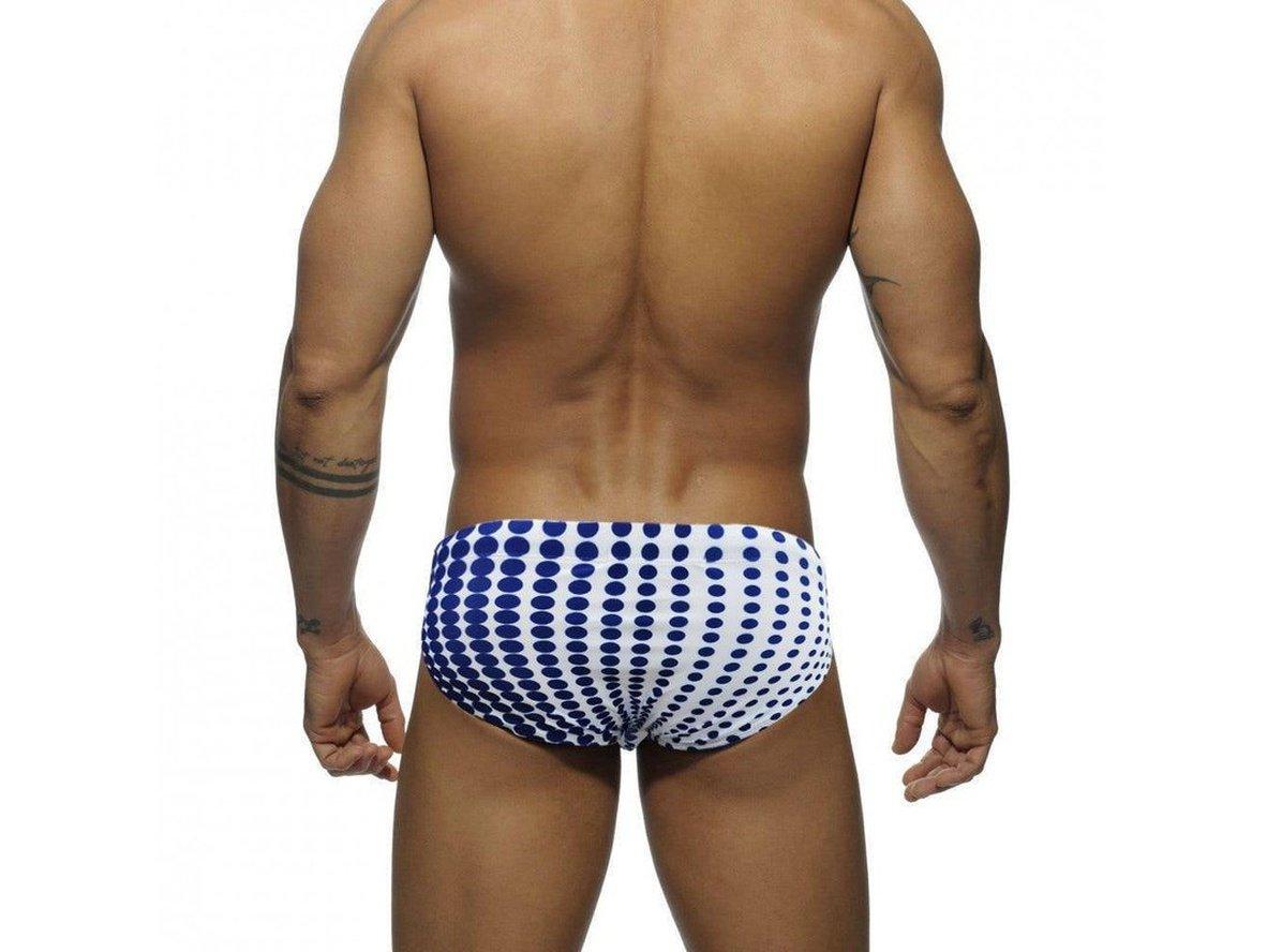 Gay Swim Briefs | UXH Dot Gradient Pushup Pad Swim Briefs