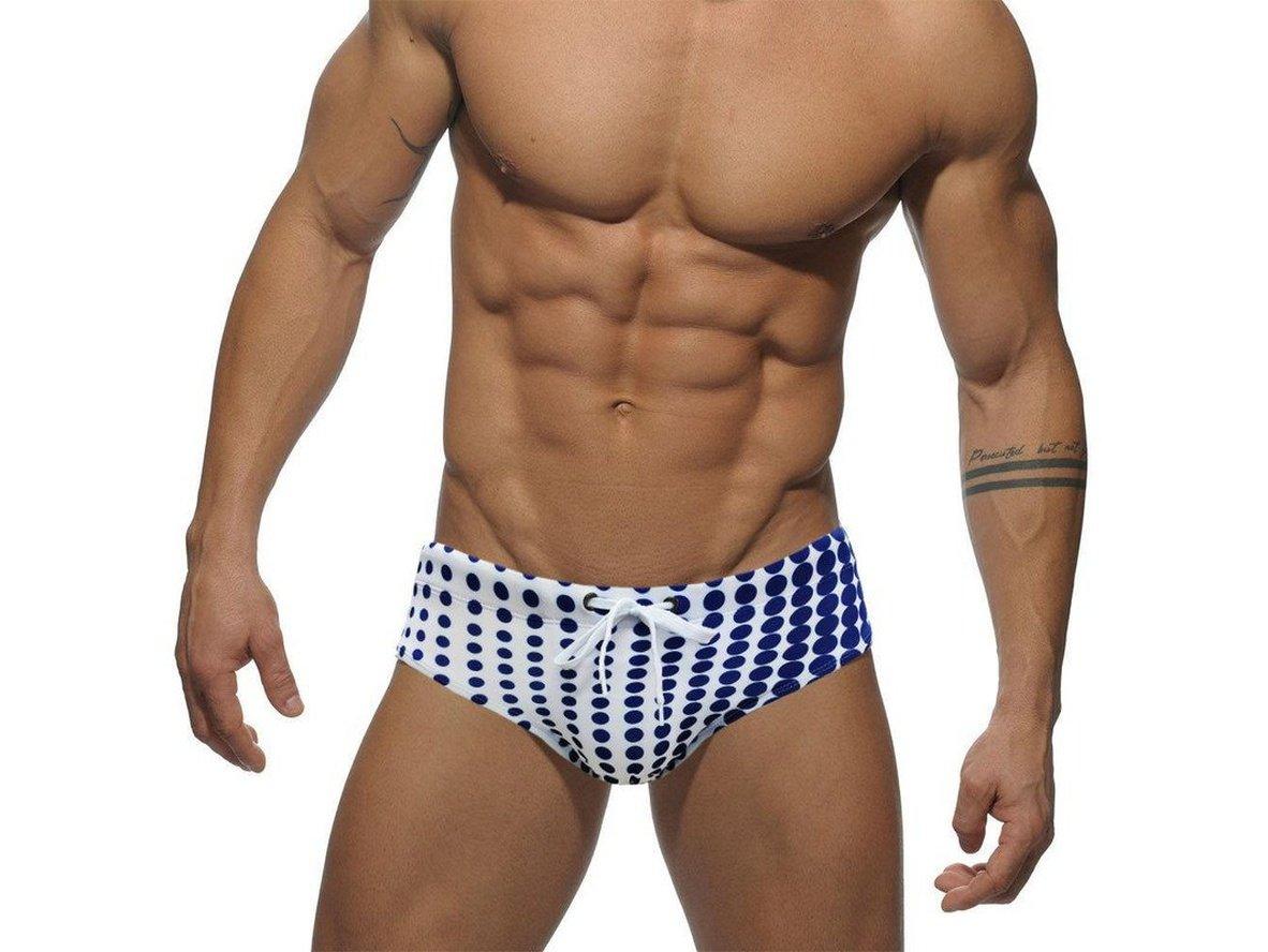 Gay Swim Briefs | UXH Dot Gradient Pushup Pad Swim Briefs