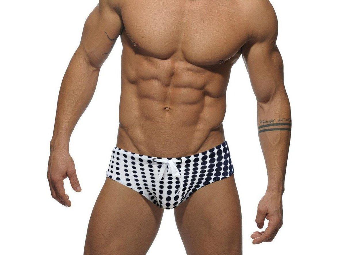 Gay Swim Briefs | UXH Dot Gradient Pushup Pad Swim Briefs