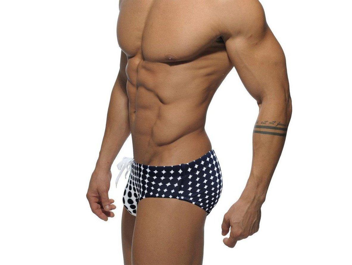 Gay Swim Briefs | UXH Dot Gradient Pushup Pad Swim Briefs