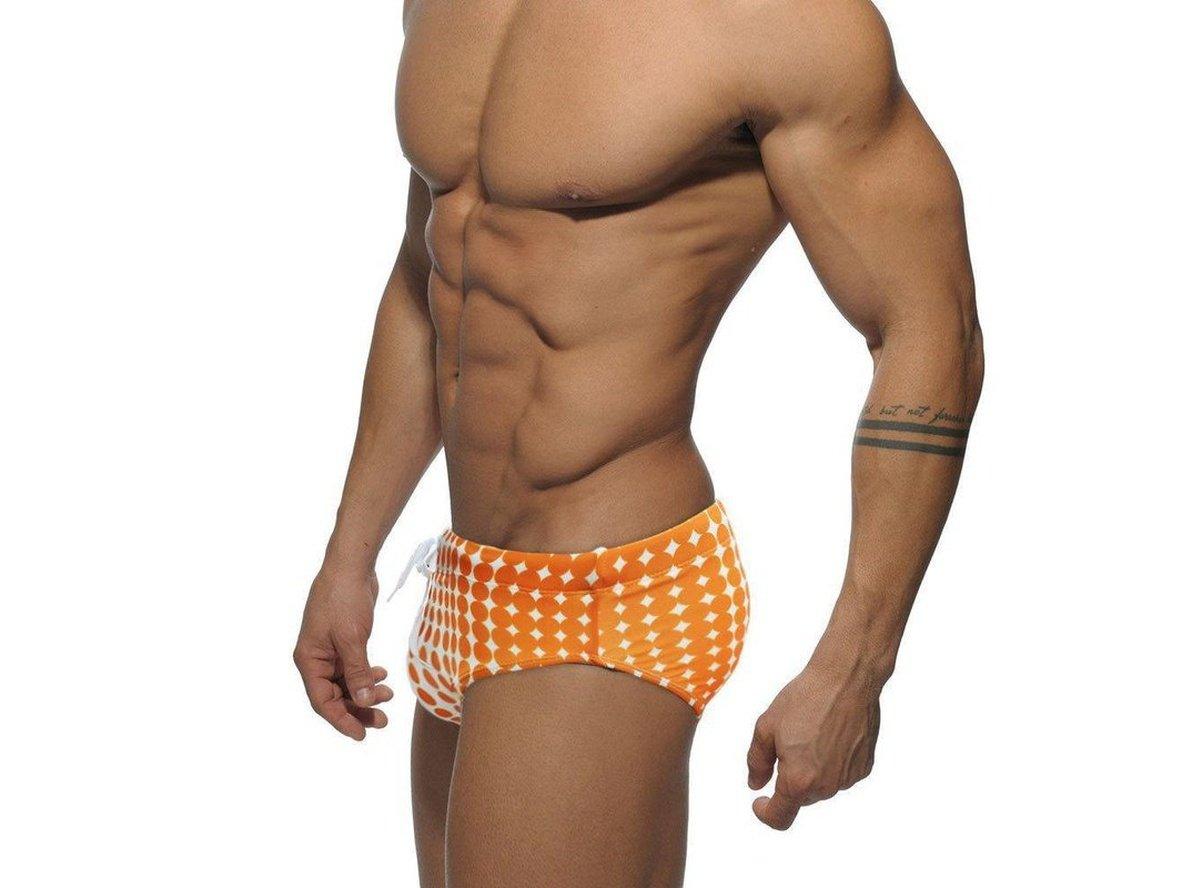 Gay Swim Briefs | UXH Dot Gradient Pushup Pad Swim Briefs