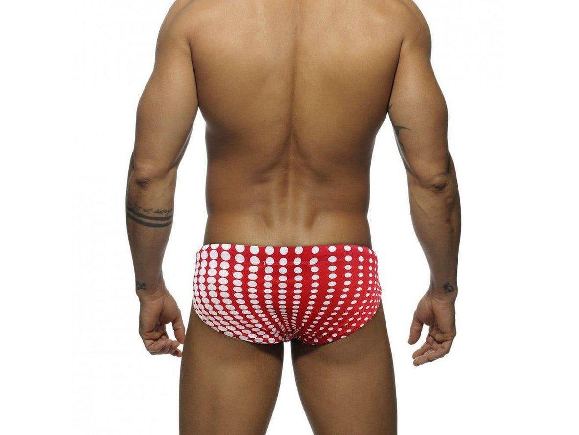 Gay Swim Briefs | UXH Dot Gradient Pushup Pad Swim Briefs