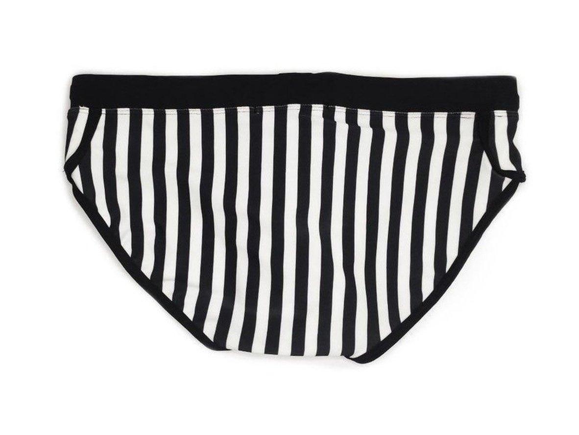 Gay Swim Briefs | UXH Swimwear Stripe Push Up Pad Swim Briefs