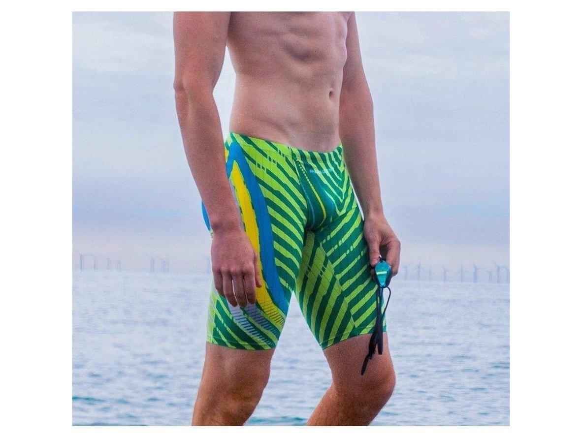 Gay Swim Jammers | MY KILOMETRE Endurance Athletic Training Swim Jammers